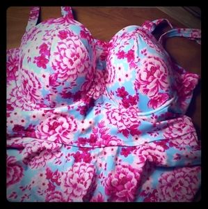 Torrid push up swim top